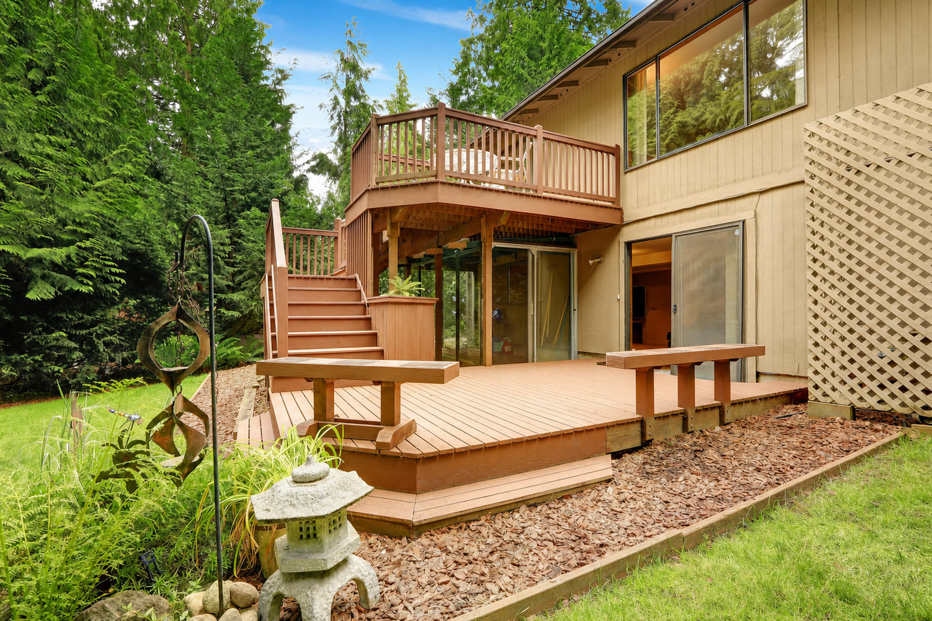 Custom deck design and build
