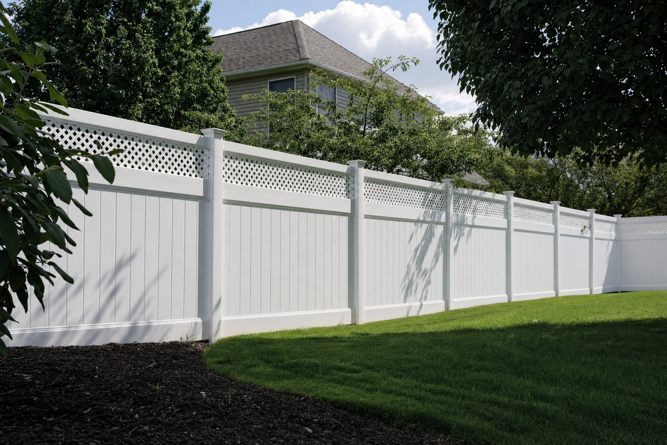 Vinyl fence installation in Hesperia, CA